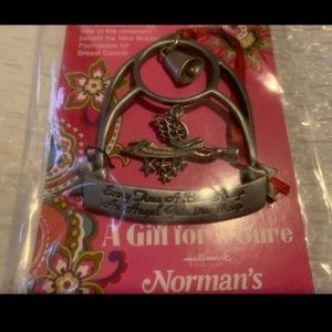 Vera bradley christmas ornament